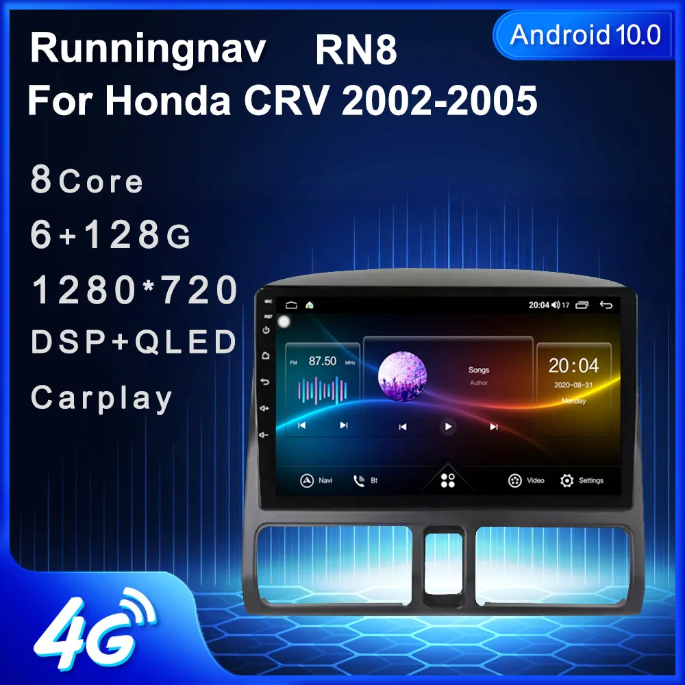 

Runningnav для Хонда сrv CR-V 2001-2006 Android автомобильный Радио Мультимедийный видеоплеер навигации GPS