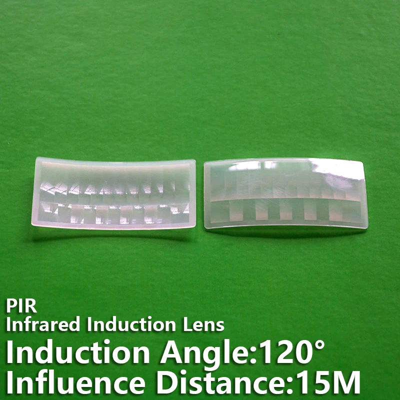 Fresnel Lentes com Sensor Infravermelho Ângulo de Indução 120 ° 15m de Distância Lente Pir Alta Sensibilidade Sensor Infravermelho do Corpo Humano