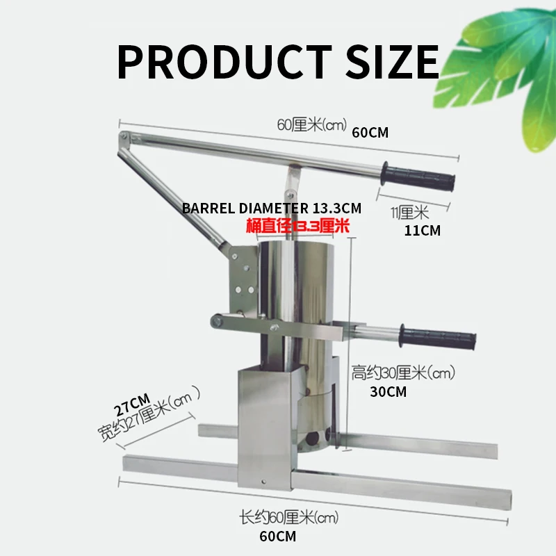 Manual Meatball Machine Meatball Vegetable Meatball Processing Stainless Steel Meatball Machine Kitchen Meat Ball Machine