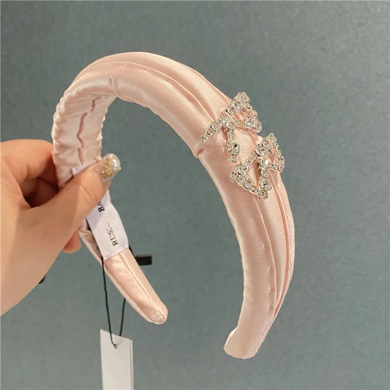 

New Arrival Rhinestone Letter Stain Hairband Headband