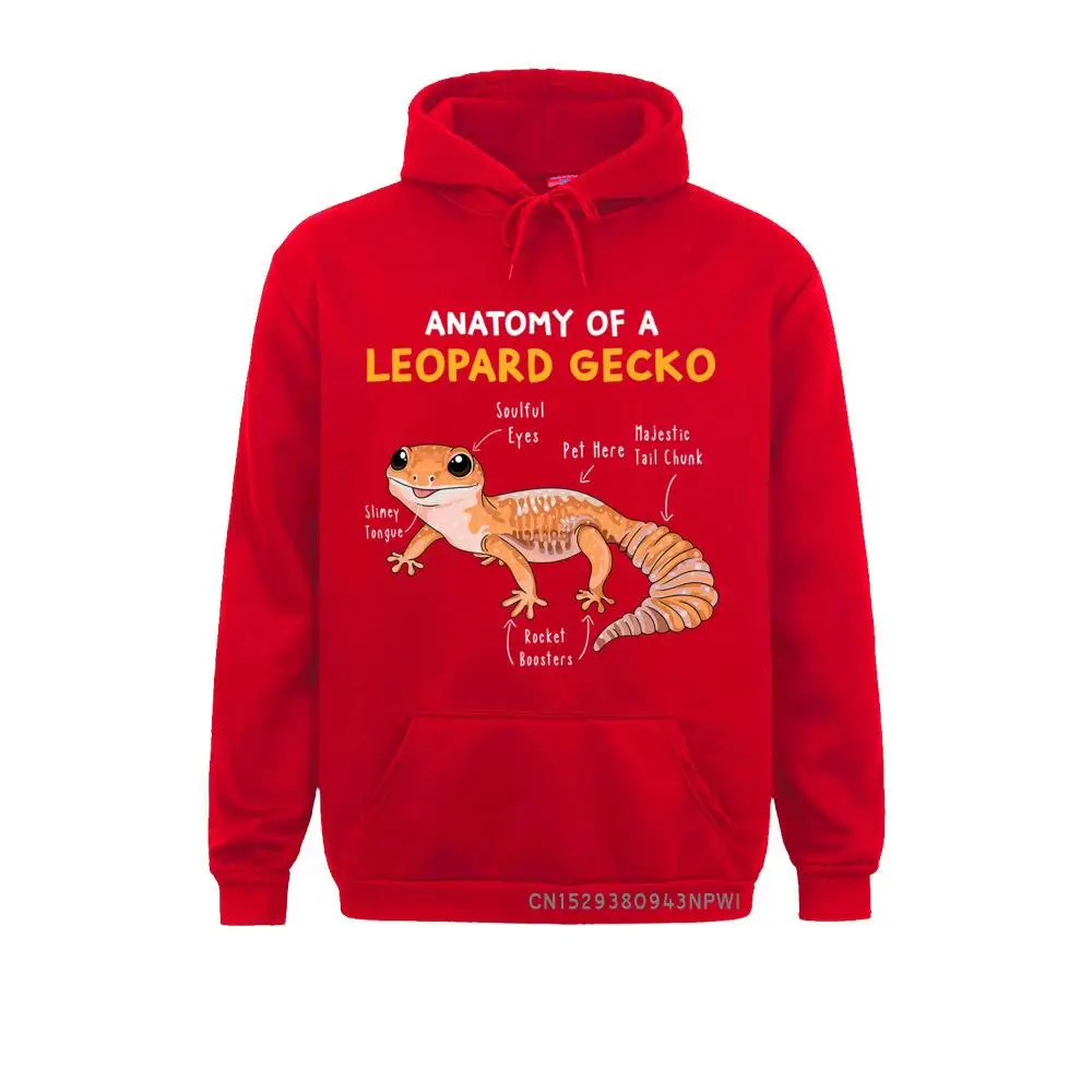 Anatomy Of A Leopard Gecko Funny Gecko Mom Reptile Dad Pullover Hoodies For Women Cosie Sweatshirts Printed On Oversized