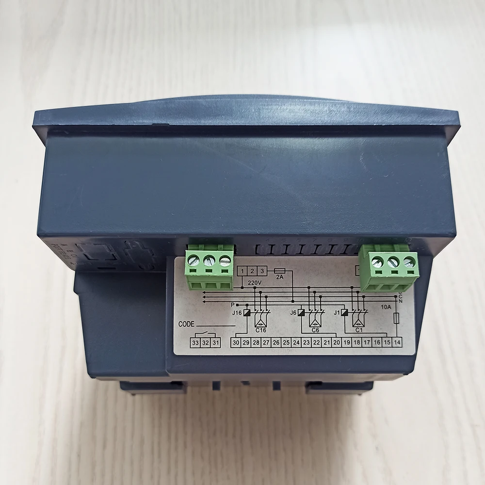 Imagem -04 - Controlador de Compensação de Fator Reativo Controlador Marca Novo 220v 50hz 10 12 Passos Universais Jkw58