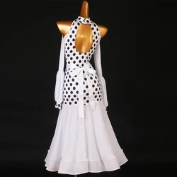 New ballroom dance competition dress dance ballroom waltz dresses standard dance dress women ballroom dress MQ243