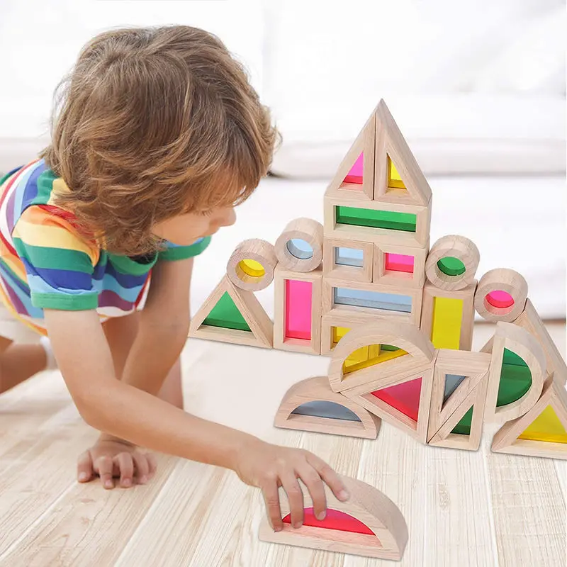 Arcoíris Montessori: Un Juguete educativo para el aprendizaje