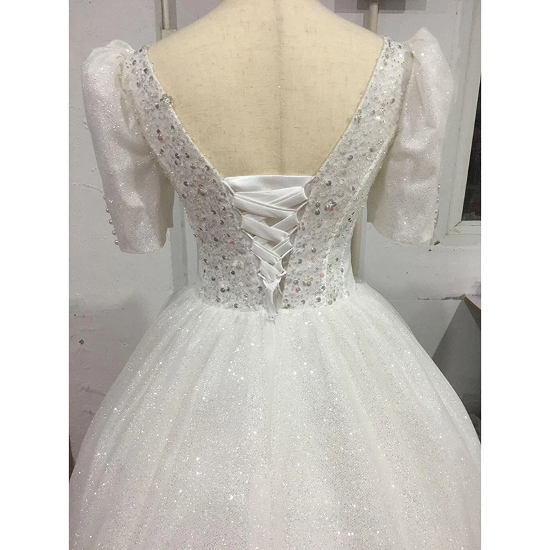 Robe de mariée simple et légère, robe de mariée princesse, robe de Rhbrillante, nouvelle robe de mariée, 2023