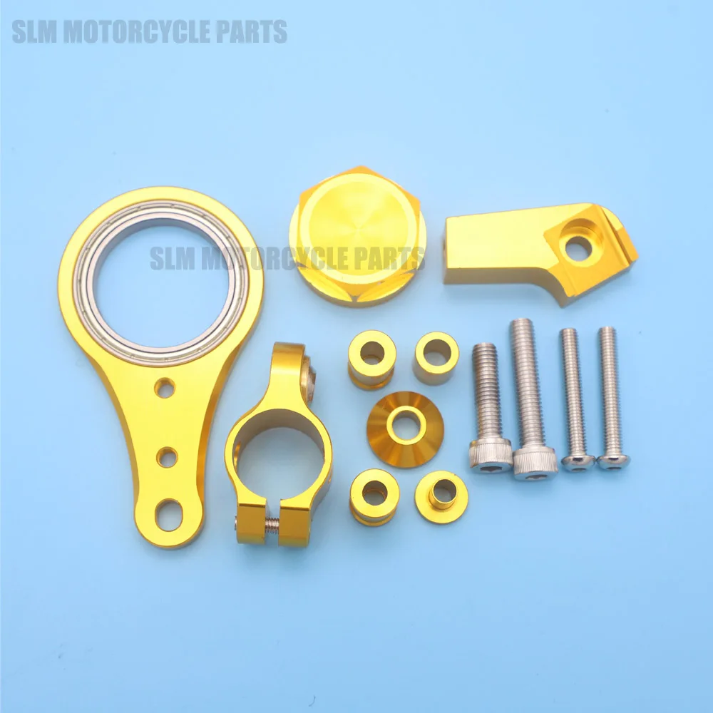 

ZX-6R CNC Motorcycle Steering Stabilize Damper Bracket Mount For Kawasaki Ninja ZX6R Ninja ZX-6R 2005 2006