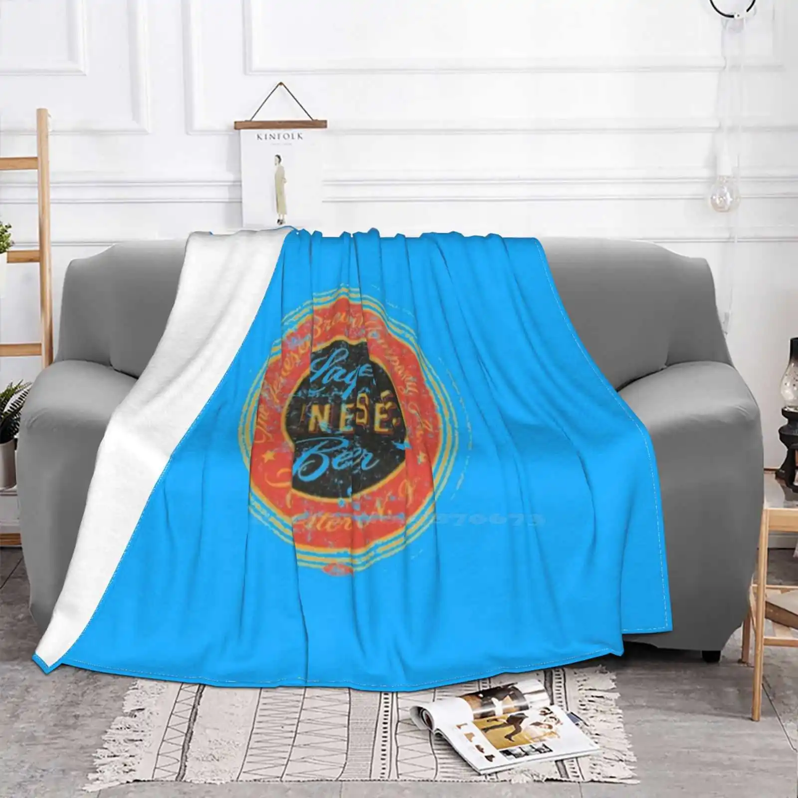 Untitled Trend Style Funny Fashion Soft Throw Blanket Rochester Brewer Brew Brewery New York Lager Hops Prohibition Beer Stout