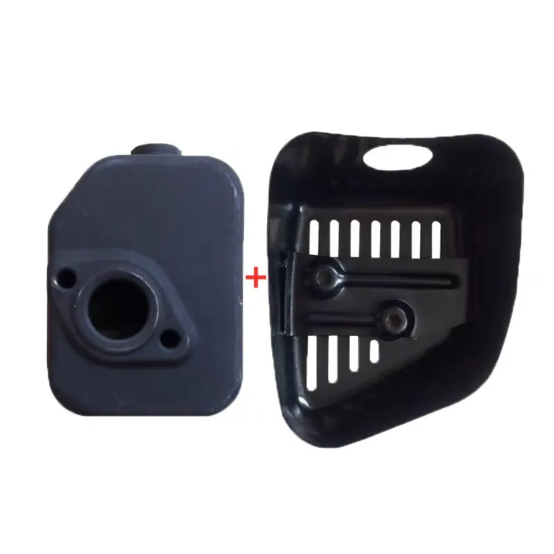 Máy Hút Phù Hợp Với Xe Honda GXV160 GXV140 HR215 HRB215 HRC216 HRM215 Ống Thoát Khí Muffer Lawm Máy Cắt Cỏ Thay Thế Một Phần P/N18310 ZE7 013
