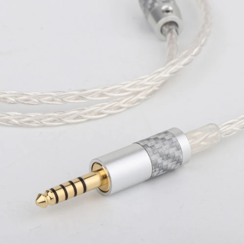 Preffair 4.4mm do 2 wymiana balansu RCA kabel audido Upgrade kabel dźwiękowy