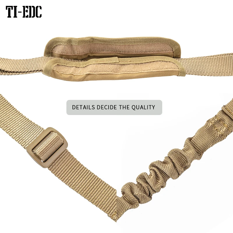 Tactical Single Point Rifle Sling Shoulder Strap Nylon Adjustable Airsoft Paintball Military Gun Strap Army Hunting Accessories