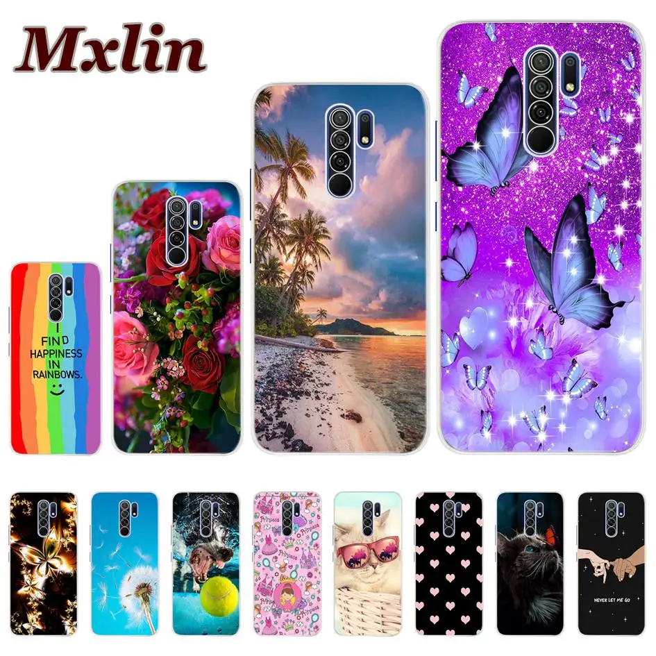 For Xiaomi Redmi 9 Case Cover Shockproof Coque For Xiomi Redmi 9 Redmi9 Cover Fundas Silicone Soft Cases For Xiaomi Redmi 9 Case