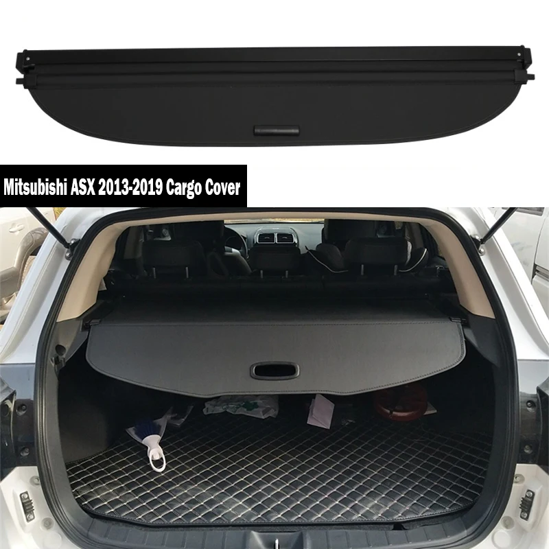 

Rear Cargo Cover For Mitsubishi ASX 2013-2021 privacy Trunk Screen Security Shield shade Accessories