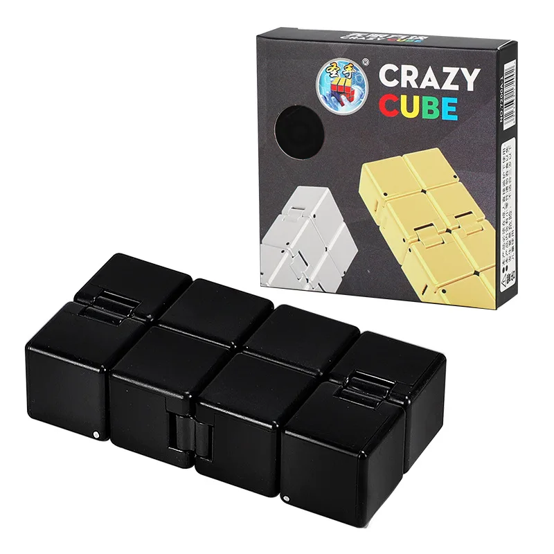 

Creative Decompression Unlimited Magic Cube Fidget Toy Puzzle Fun Infinity Cube Antistress Children Fingertip Unlimited Magic