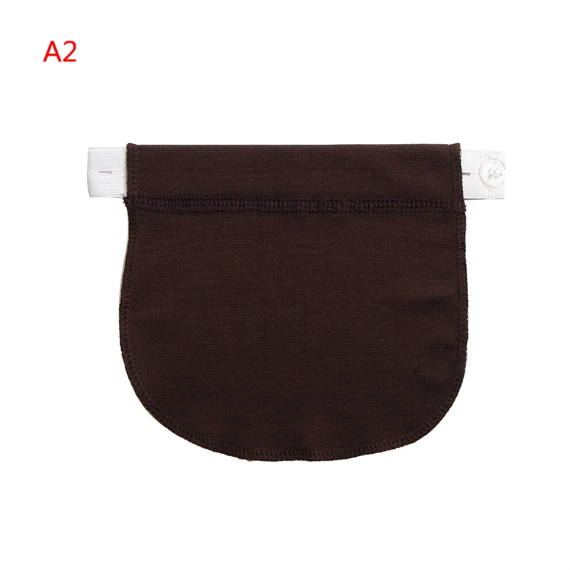 Ceinture de grossesse réglable, pantalon élastique, bouton arc-en-ciel, 1 pièce