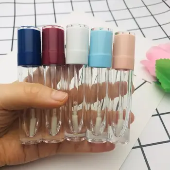 5/10/30/50ks 5ml prázdné tuby od lesku na rty, dětské pik víčko, jako nádoby na lesk na rty, oční linky, balení, lahvička, rtěnka, make-up, velkoobchod 8 nejlepší prodej nádobky na lesk na rty - №4