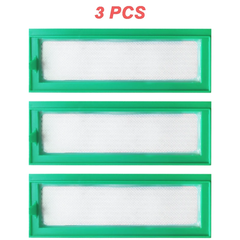 Filtro hepa para robô aspirador de pó kobartificiais, rv20/rv30, acessórios, 3/5 peças