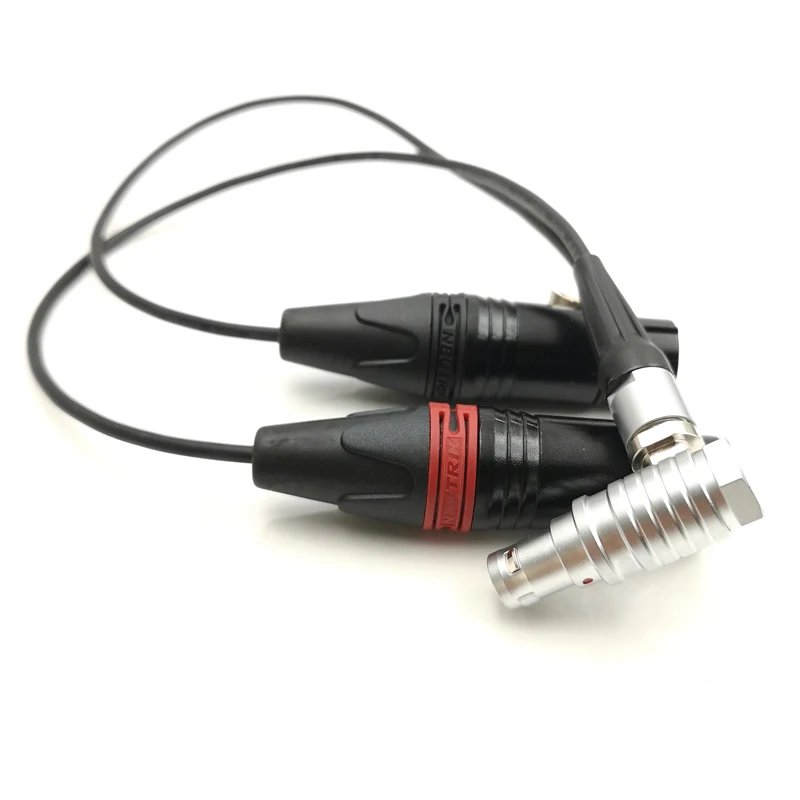 Atomos 10 Pin zu Dual Neutrik 3 Pin Female XLR Breakout Audio Eingang Kabel für Shogun Monitor Recorder Shogun Bare knochen – Detail 3