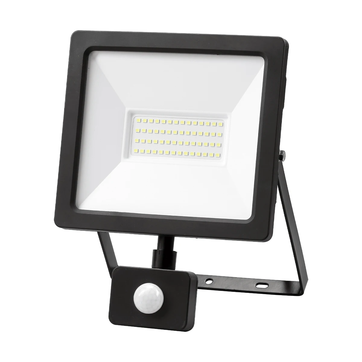 LED Floodlight 30W Motion Sensor Induction Style IP65 Cold White Light 6000K Human Body Induction Water Proof Lamp