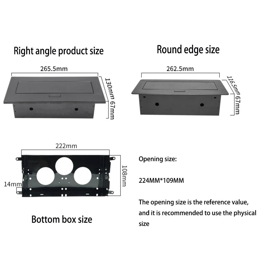 desk socket / office conference socket / multimedia XLR socket  VGA interface / pop-up type