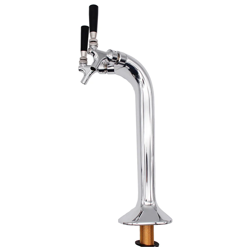 Double Faucet Cobra Beer Tower (Glycol Lines) Draft Beer Tower Kegging & Dispensing