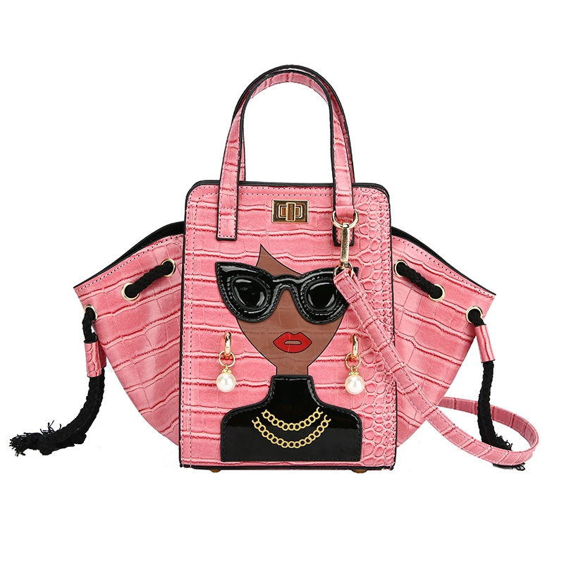 Mode Persönlichkeit Schönheit Schulter Tasche frauen Perle Umhängetasche PU Leder Handtaschen und Geldbörsen Weibliche Stein Muster Kupplungen – Detail 35