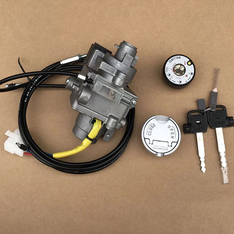 Motocykl oryginalne fabryczne zamek elektryczny przełącznik dla Kymco Ck150t-5-13 Like150 Q150