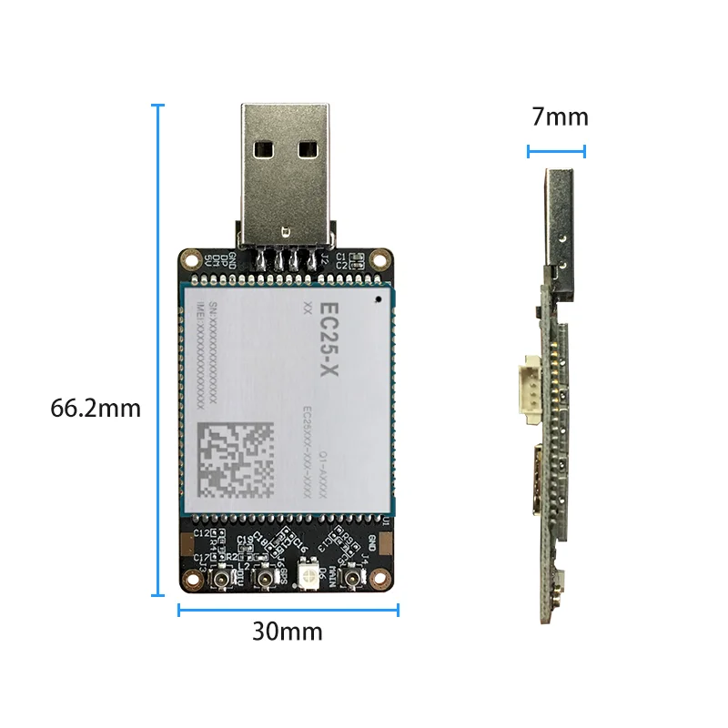 LTE USB Dongle for Quectel EC25 CAT4 Module EC25-AF EC25-AU EC25-J EC25-EU EC25-AFX EC25-AUX EC25-EUX EC200T-EU EG25-G modem