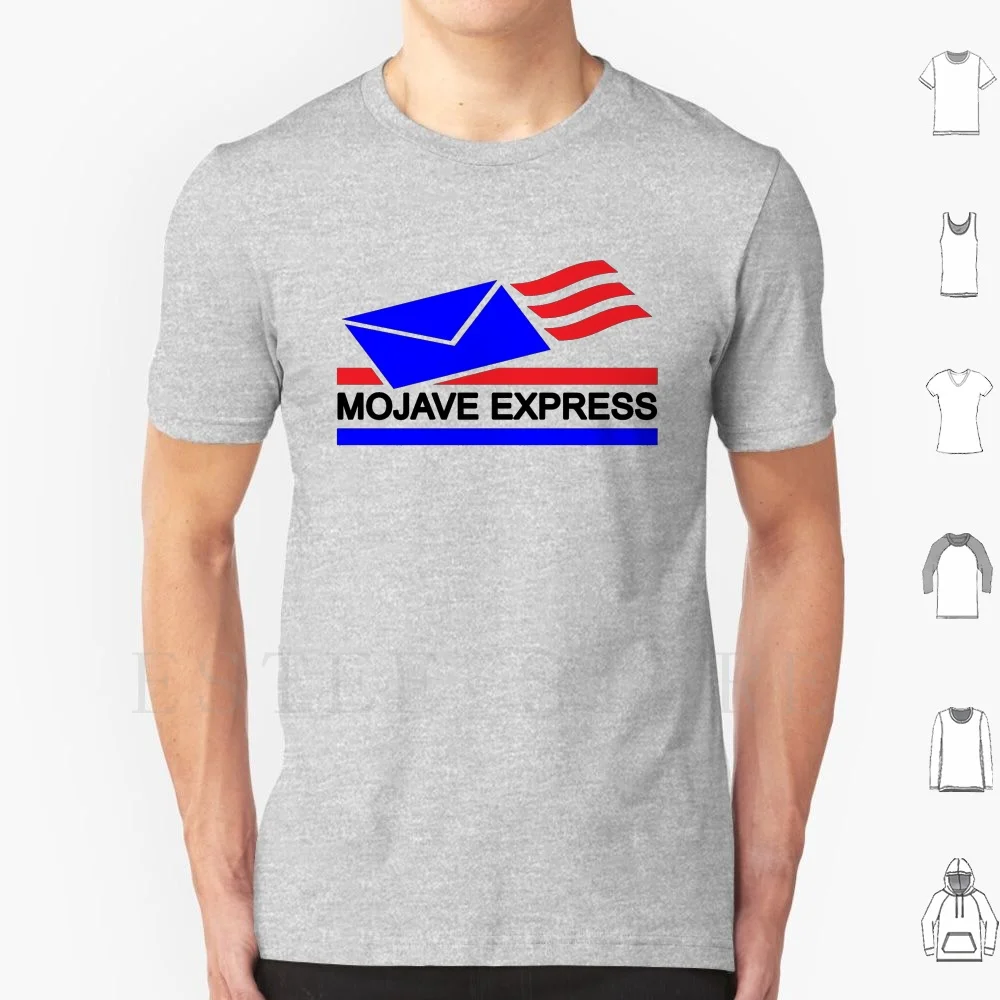 Mojave Express T Shirt Print Cotton Bethesda Mojave Express Ncr Brotherhood Metal Super Mutant New Vegas Courier Nerd Geek