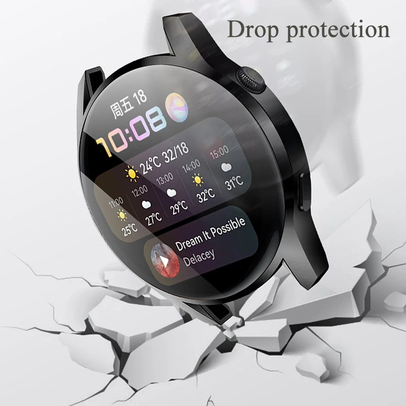 Custodia protettiva per schermo intero in TPU moda per huawei watch3 46mm /3 pro Smart Watch Custodie per paraurti per Watch 3 Pro 48mm