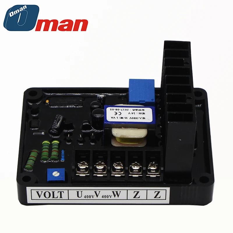 Free Shipping Fast Delivery GB170 GB160 AVR Automatic Voltage Regulator For Brush Generator Suitable For Below 65Kva 380V