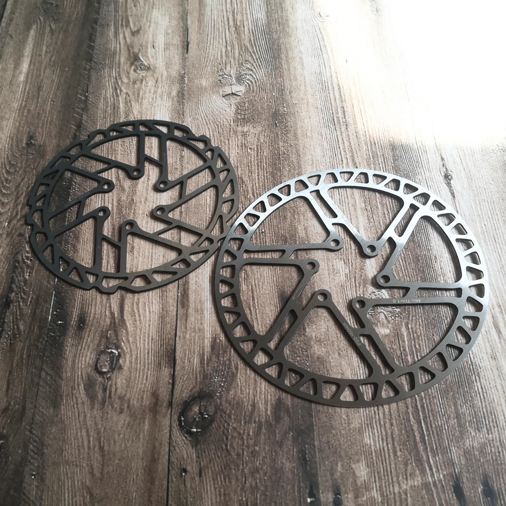 2020 New 140/160mm rainbow Bicycle brake disc Road Bicycle Brake Six Nail Disc for Mountain Bike Brake Rotors