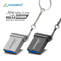 Metal usb 3.0 pendrive USB flash drive 4gb 8gb 16GB 32GB 64GB 128GB pen drive USB3.0 tiny memory stick U Disk cle usb