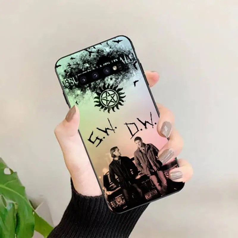 MaiYaCa Supernatural SPN Dean And Sam Phone Case for Samsung S10 21 20 9 8 plus lite S20 UlTRA 7edge