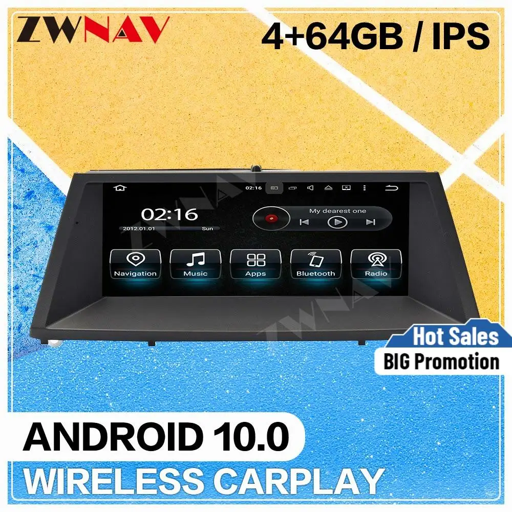 Android 10 screen Car multimedia Player for BMW X5 E70 F15 F85 X6 E71 F16 F86 2007+ GPS navigation Audio radio stereo head unit