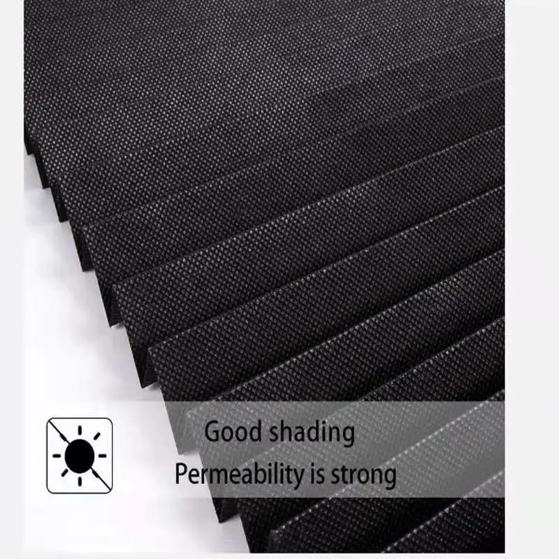 Dropshipping House Apartment Use White Blinds Adhesive Pleated Blinds Shades Window Door To Protect From Sun