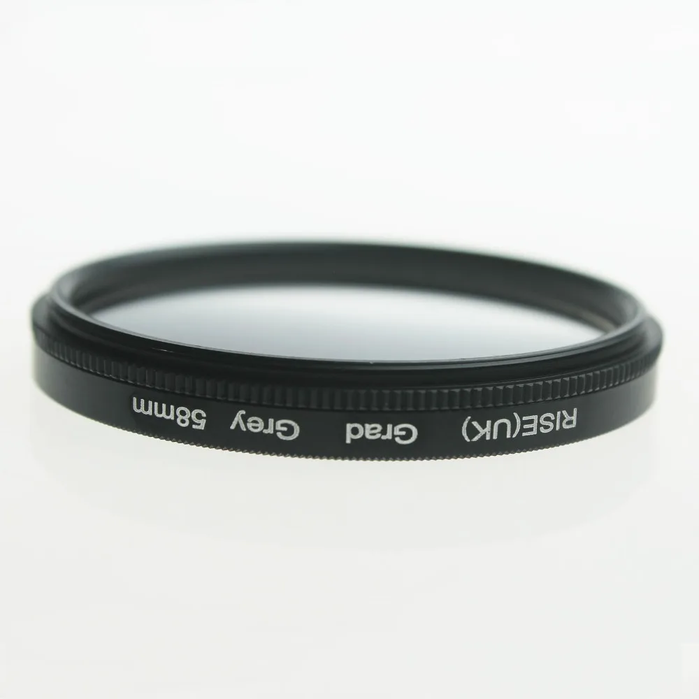 New rise (uk) 58mm回転グラデーショングレーカラーレンズフィルター、canon eos 700d 600d 550d nikon dslrカメラ用