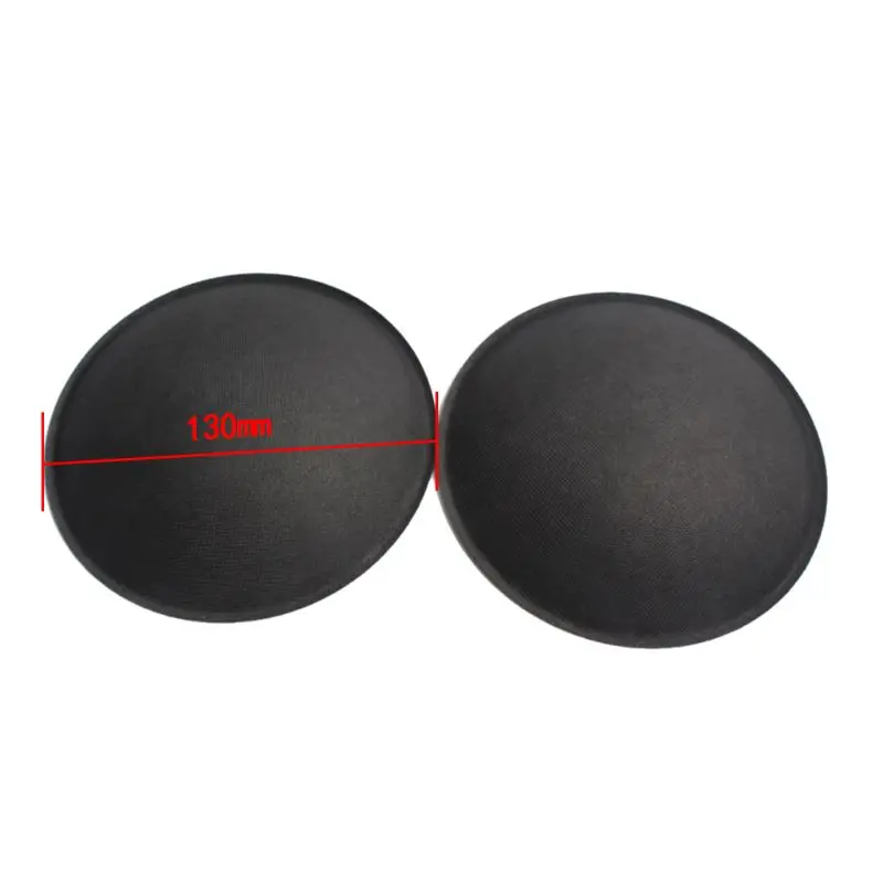 2PCS 130 MILLIMETRI/150 MILLIMETRI Grigio Nero Audio Altoparlante Polvere Duro Polvere di Carta Della Copertura per il Subwoofer Woofer accessori di riparazione di Parti di WXTB