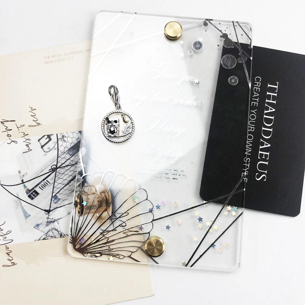Anhänger Eule & Mond aus 925er Sterlingsilber für Damen und Mädchen, neuer trendiger Schmuck – Detail 7