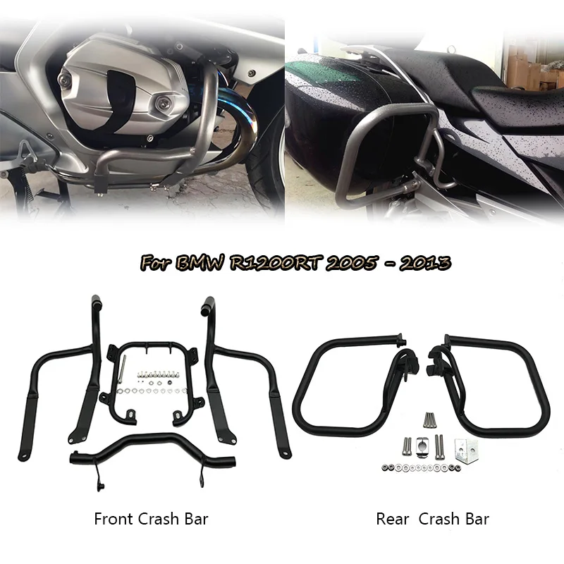 

Передняя и задняя защита двигателя для BMW R1200RT R 1200 RT 2005-2013 2009 2010 2011 2012