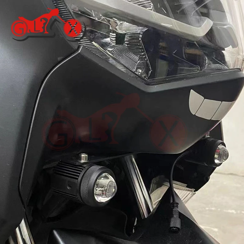 Motorcycle Accessories for YAMAHA NMAX155 N-MAX NMAX 155 2020 2021 2022 Spotlight Bracket Holder Sport Light Fog Lights Mount