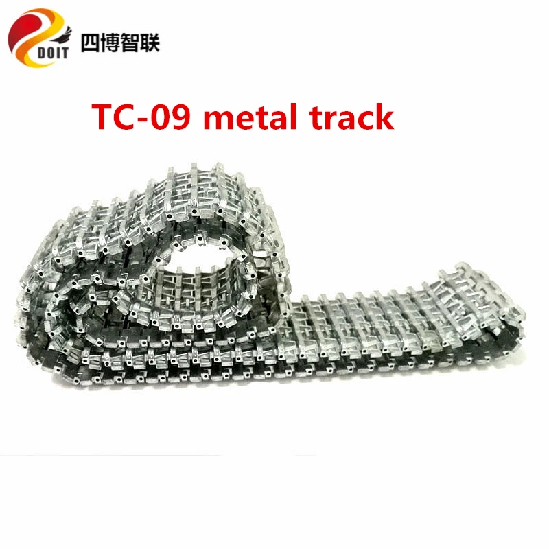 SZDOIT Metal/Plastic Tank Chassis Tracks Conveyor Belt for RC Crawler Robot Vehicle Parts
