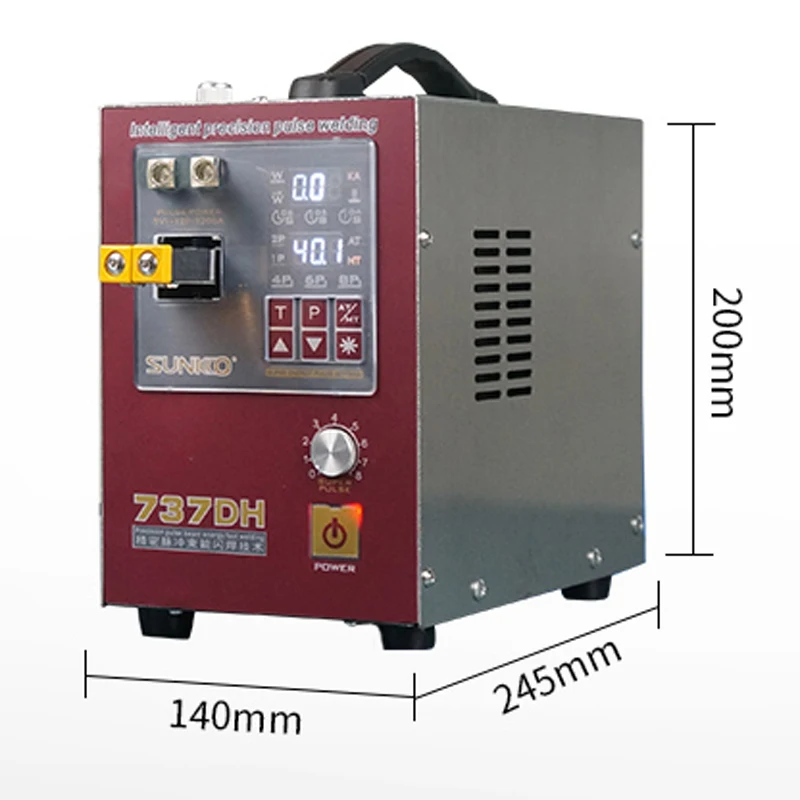 737DH Lithium Battery Assembly Welding Machine 18650 Battery Spot Welding Machine Automatic Induction Spot Welding Lithium