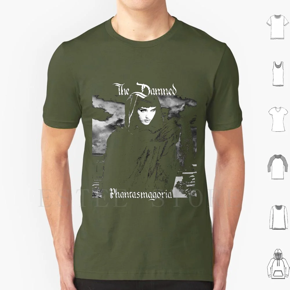 The Damned Phantasmagoria T Shirt Men Cotton 6xl Goth Death Punk The Damned