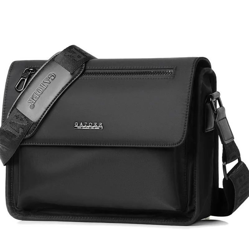 Imagem -03 - Bolsa Mensageiro de Ombro Impermeável Resistente ao Desgaste Masculina Grande Capacidade Design Multifuncional Bolsa de Estudante Casual para Exterior Nova