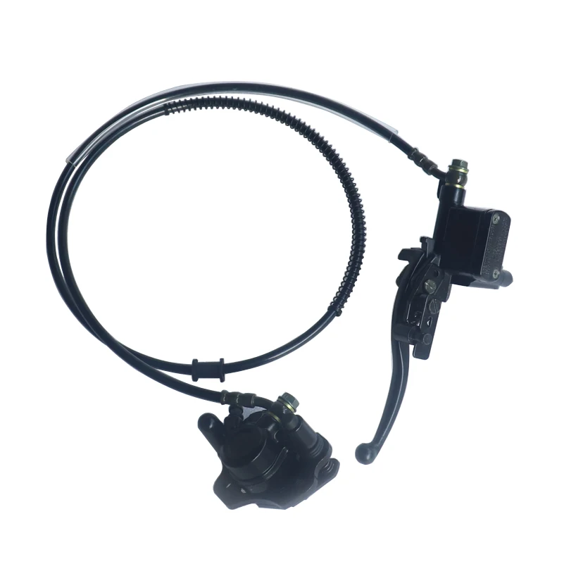 Rear Brake Up and Down Pump Tubing Brake Pump Disc Brake Assembly for 50-125CC ATV Accessories