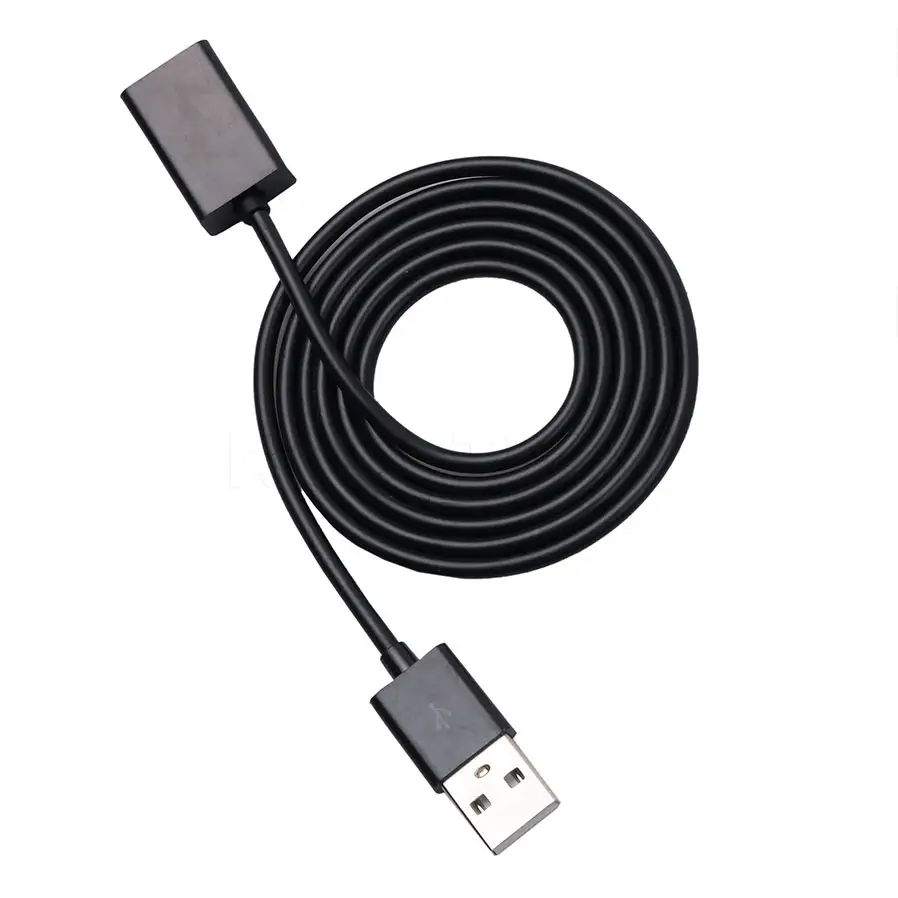 كابل تمديد بيانات وشحن إضافي من USB 2.0 A ذكر إلى أنثى لهاتف آيفون 6 بلس وسامسونج نوت 4 وإس 6 إيدج وأجهزة الكمبيوتر المحمولة - 6