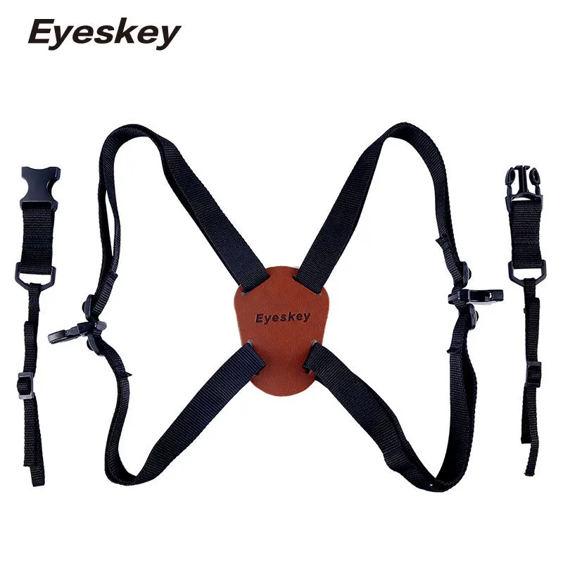 X-Shaped Harness Strap Adjustable Binocular Carrier Elastic Durable Shoulder Straps Optics Accessories for Binoculars and Camera