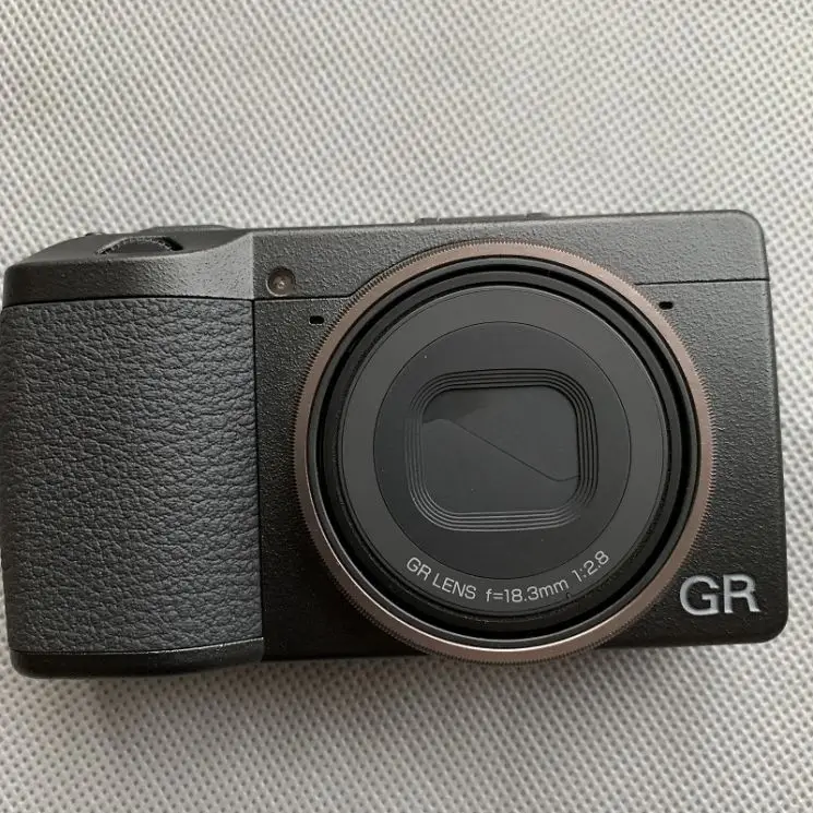 Original Grey Lens Ring for Ricoh GR3/ GRIII