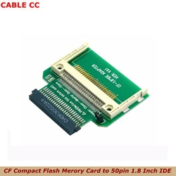 The Best Quality  CF Flash Memory Card to 50-Pin 1.8-Inch IDE Hard Disk SSD Converter Adapter for Toshiba