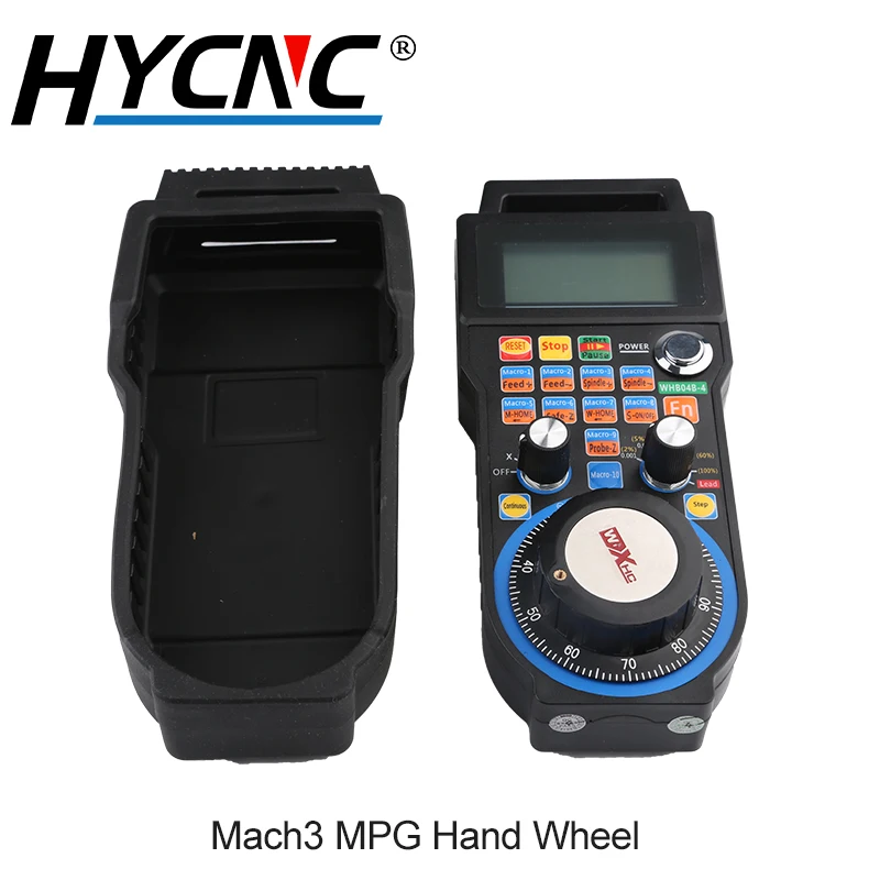 XHC WHB04B CNC Wireless Handwheel Lathe Mach3 4-Axis 6-Axis MPG Hanging Handwheel USB Remote 40m Receiver